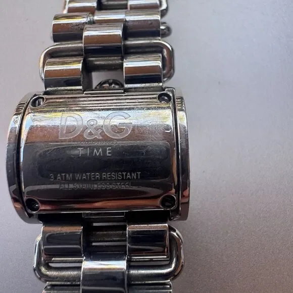 Dolce & Gabana Unisex Watch Bracelet Stainless Still Water Resistant Y2K Grunge Dolce & Gabana Unisex Watch Bracelet Stainless Still Water  main image 4